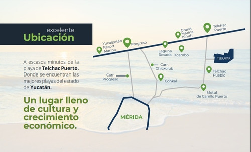 Imagen 4 de 17 de Terrenos En Mérida Yucatán, Telchac. Super Precio