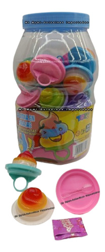 Gelatina Fritura Anillo X30u Golosinas,cumpleaño,candy Bar
