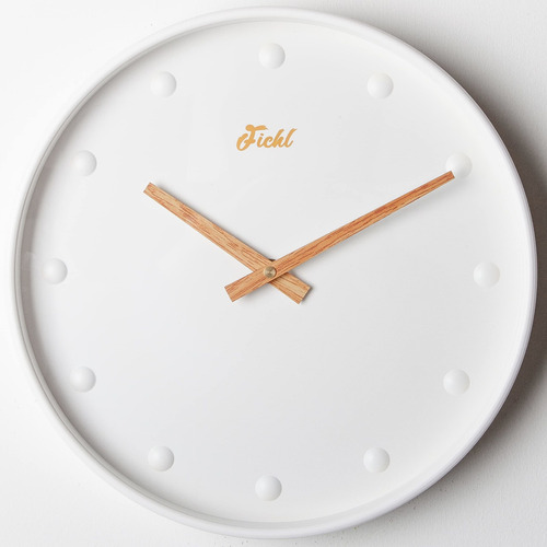 Fichl Reloj Pared Serie Bubble 12  Decorativo Para Cocina