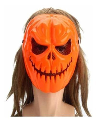 Máscara Calabaza Halloween - Máscaras Disfraz Miedo Terror