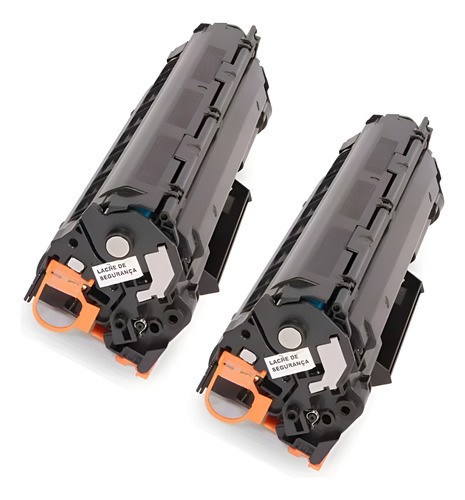 Kit 2 Toner Compatível 279a 79a Cf279a M12a M26a M12w M26nw Tinta Preto