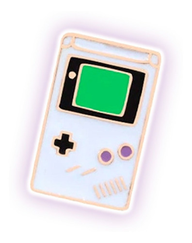 Pin Metalico Gameboy Nintendo Juego Retro Broche - Os Gamer