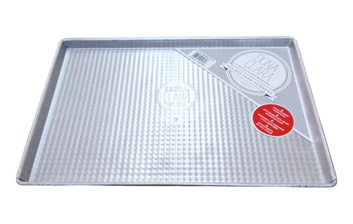 Placa Horno Asadera 22x32cm N°2 Acero Aluminizado Doña Clara