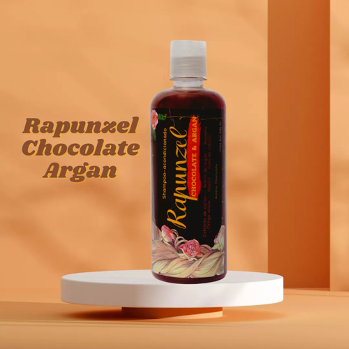 Shampoo Rapunzel Chocolate Nutre Repara Humecta Vitamina E