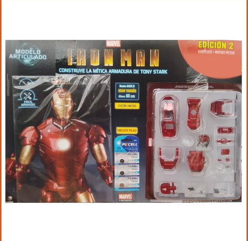 Construye Tu Iron Man Fasiculos A Elejir Planeta Deagostini