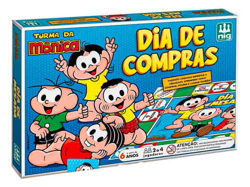 Jogo Da Mesada Turma Da Mônica - Nig Brinquedos