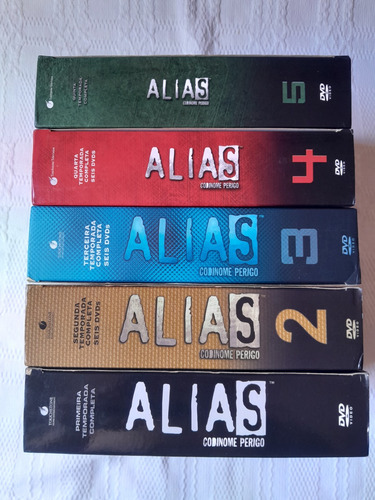 Alias Tempora Completas 1 /2/3/4/5 Produto Original C/luvas (Usado)