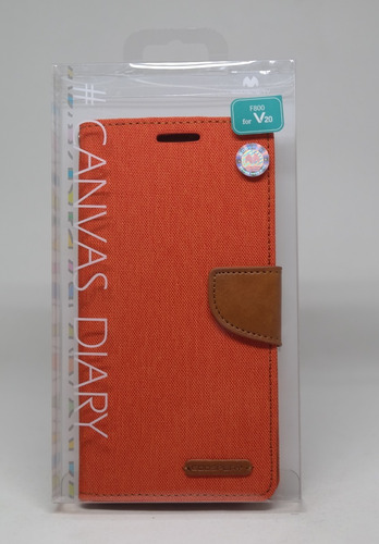 Imagen 1 de 4 de Funda LG V20 Mercury Goospery Canvas Diary