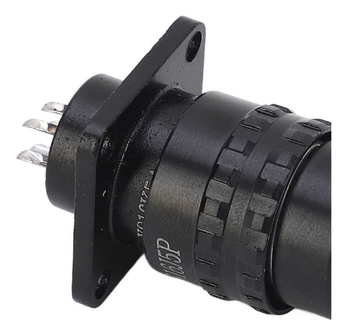 Conector De Aviación, Enchufe Hembra De 5 Pines, Latón