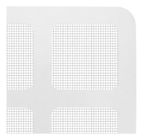 Nuevo 6 Adhesivo De Filtro De Malla For Drenaje De Suelo, 20