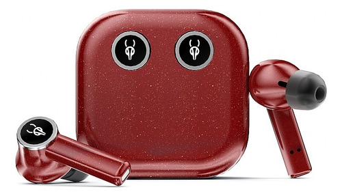 Audífonos Híbridos True Wireless Sabbat E18 Color Rojo