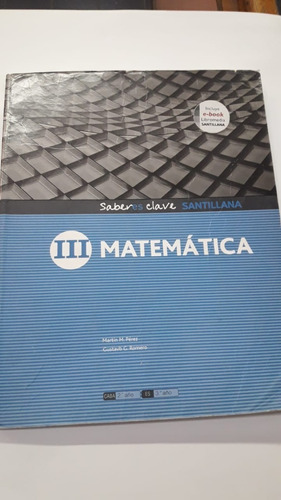 Matematica 3 Serie Saberes Claves Romero Santillana