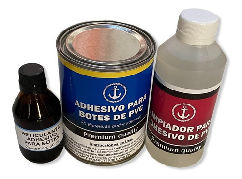 Pegamento + Limpiador Para Gomon Semirrigido Pvc X 500 Cc