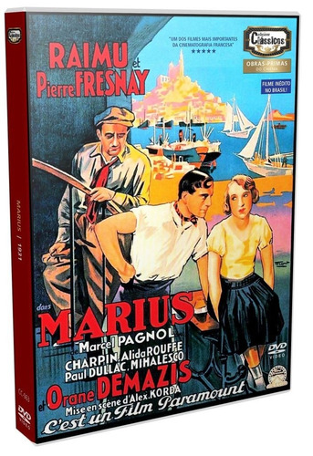 Marius - Dvd - Raimu - Pierre Fresnay - Fernand Charpin