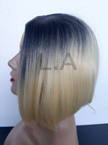 Peruca Lace Wig Chanel Repartição Fixa Similar Ao Humano