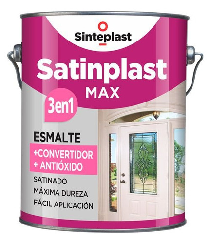 Esmalte Convertidor Satinado 3en 1 Satinplast 20 Lts Colores