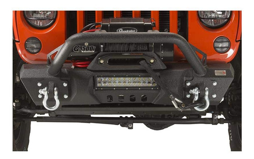 Tubo Frontal Stubby Winch Bumper Guard & Led Light Bar Slot