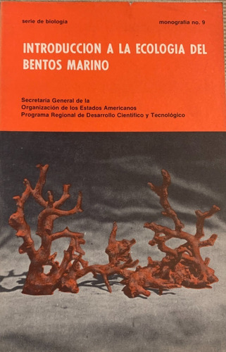 Libro Introduc A La Ecologia Del Bentos Marino  Oea