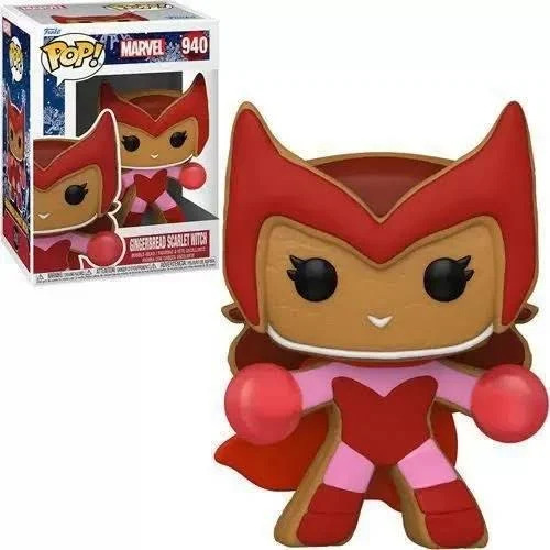 Funko Pop Marvel Gingerbread Scarlet With 940