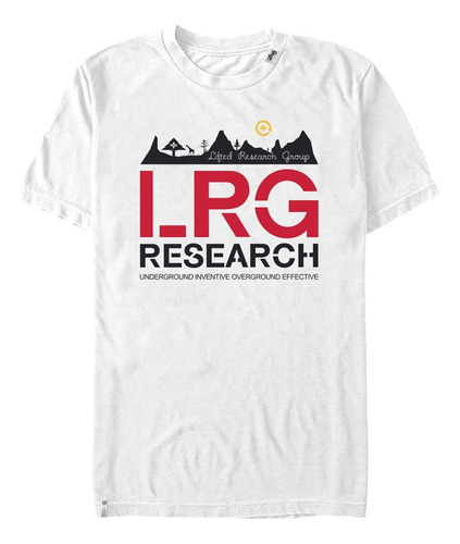 Lrg Lifted Group Research - Camiseta De Manga Corta Para Hom