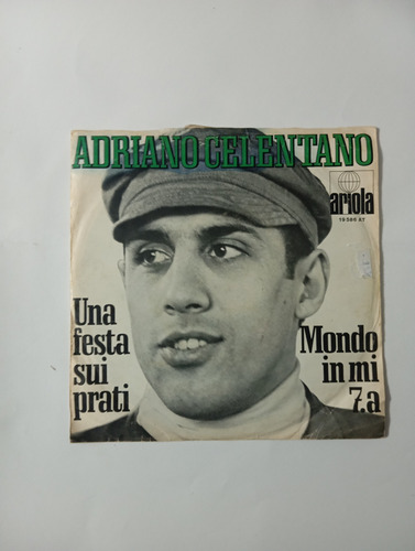 Vinilo Single Adriano Celentano // Mondo In Mi ( I-102 (Usado)