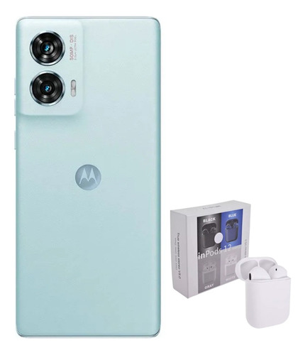 Motorola Familia Edge 50 Fusion 5g 256 Gb 8 Ram Ice Blue + Air Pods Genericos