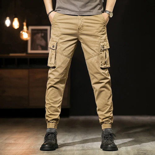 Pantalones Para Hombre, Pantalones De Primavera Y Otoño, Pan