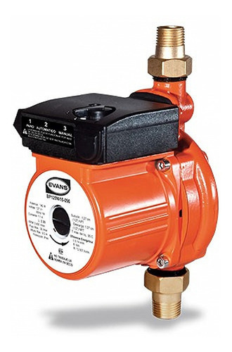 Bomba Presurizadora Evans 0.18hp - 127v Bp120w15-090