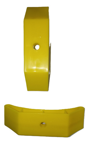Gimnasio Soporte Plastico Amarillo Para Mancuerna 8 Piezas Amarillo