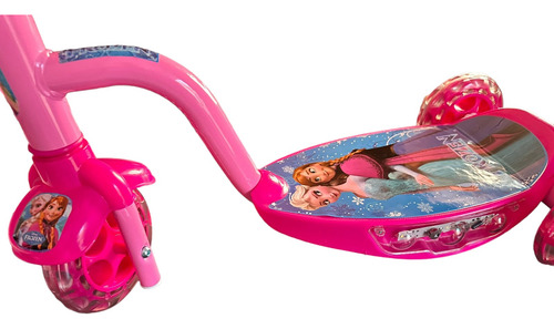 Patin Scoter De Luz De Princesa Peach Con Bolsita