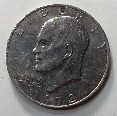 Imagen 2 de 2 de Moneda De Un Dolar Grande De 1972
