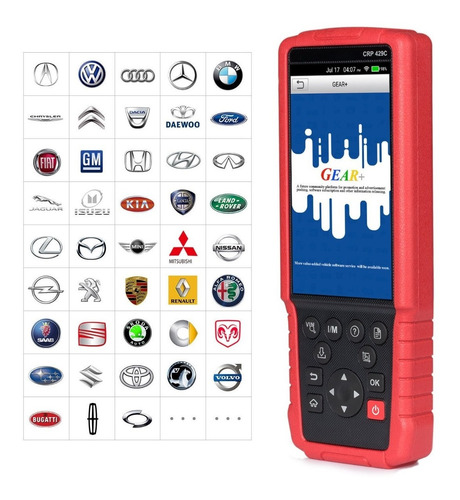 Imagen 5 de 10 de Escaner Lauch Crp429c Cuerpo De Aceleracion,tpms,sas, A Mese