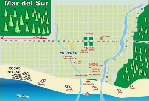 Vendo Lotes Escriturados Con Planos Aprobados Mar Del Sud Costa Atlántica A 9500u$s C/u