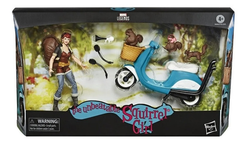 Figura Chica Ardilla Unbeatable Squirrel Girl Marvel Legends