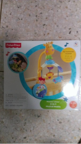 Movil Para Cuna.  Excelente Como Nuevo Fisher Price