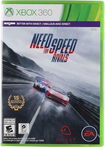 Jogo Xbox 360 Need For Speed Rivals Fisico Original