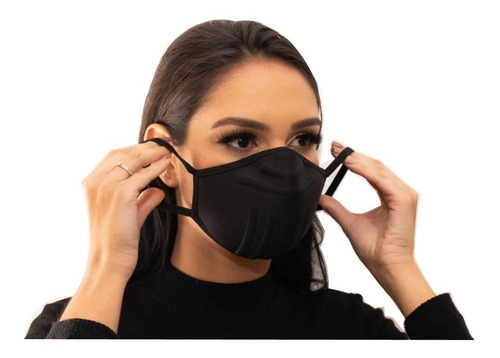 Imagem 1 de 4 de Kit C/ 3 Máscaras De Proteção Lavável B-mask Hipoarlergênica