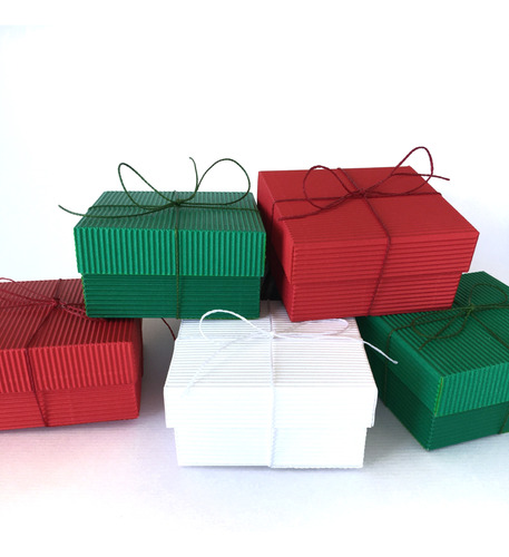 Cajas De Cartón Para Souvenirs Cumpleaños Boda Regalos X10  