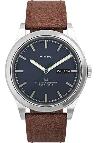 Reloj Timex Waterbury Para Hombre Tw2u91000zv Correa