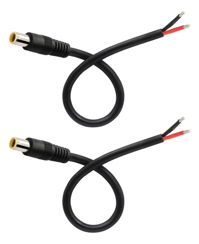 Gintooyun 2 Cables De Alimentacion Dc7909, 12 V Cc, 0.315 in