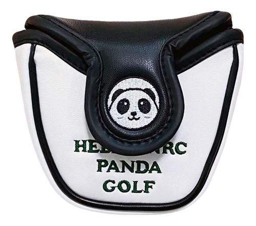 Golf Club Mallet Putter Cover Headcover Protector Con Manga