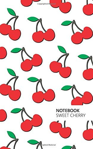 Sweet Cherry Notebook (white Edition) Fun Notebook 96 Ruledl