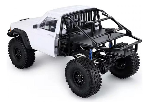 Cabina De Coche Rc Y Media Jaula Trasera Para 1/10 Rc Crawle