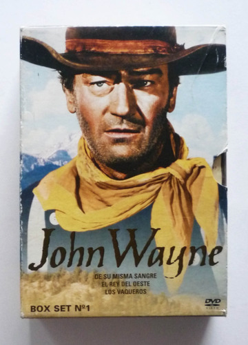 John Wayne Box Set No. 1 - De Su Misma Sangre, Otros - Dvd 