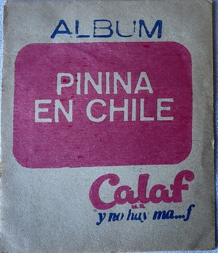 Sobre Del Album Pinina En Chile Calaf (bb93