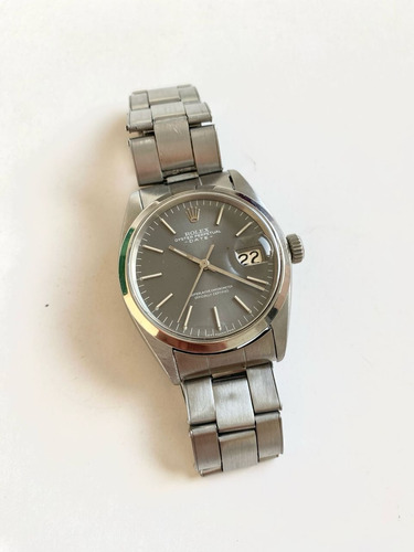 Reloj Rolex 1500 34 Mm Plexi Full Set Glamdvt Gris Gris Gris (Usado)