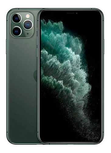 iPhone 11 Pro Max 64 Gb Verde Medianoche Con 3 Cámaras (Reacondicionado)