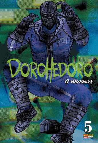 Dorohedoro Vol. 5, de Hayashida, Q. Editora Panini Brasil LTDA, capa mole em português, 2021