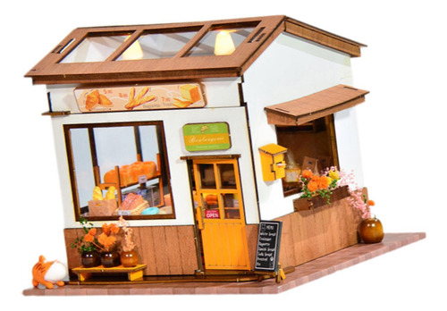Kits De Casa De Muñecas En Miniatura Para , Rompecabezas De