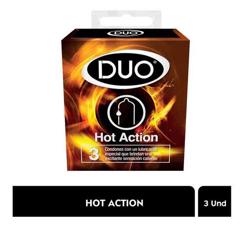 Preserv Duo Hot Actioncaja X 3 Und